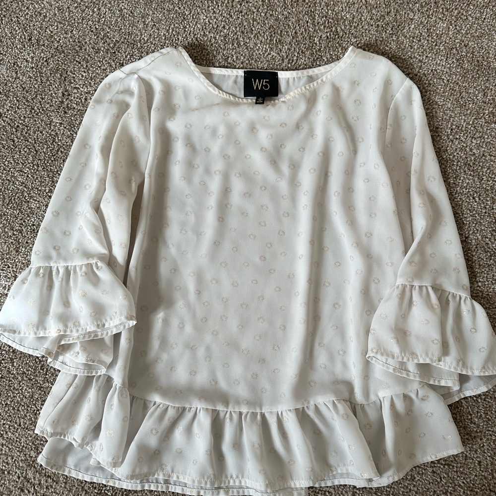 Bell sleeve blouse